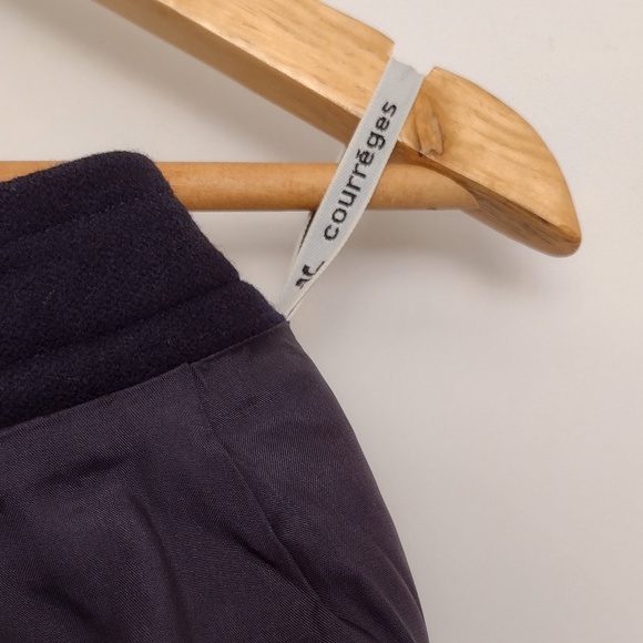 COURRÈGES Wool and Cashmere Skirt Vintage, Made in France - Picture 3 of 8